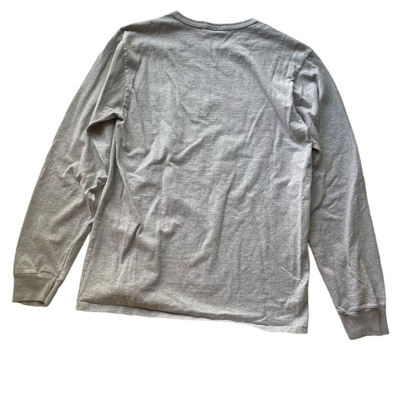 CHAMPION Vintage Streetwear Long Sleeve Tee Shirt Gray Size Medium Camouflage - Picture 3 of 7